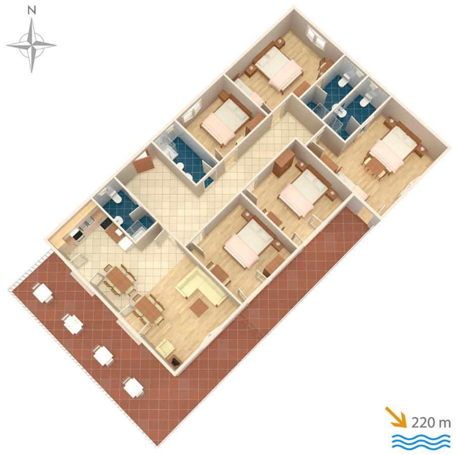 Apartments With A Parking Space Kastel Stafilic, Kastela - 5219 Zewnętrze zdjęcie